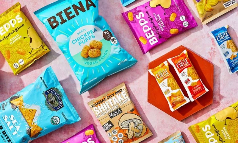 Bao bì snack, bánh kẹo, mì gói