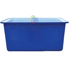 Production of plastic bin